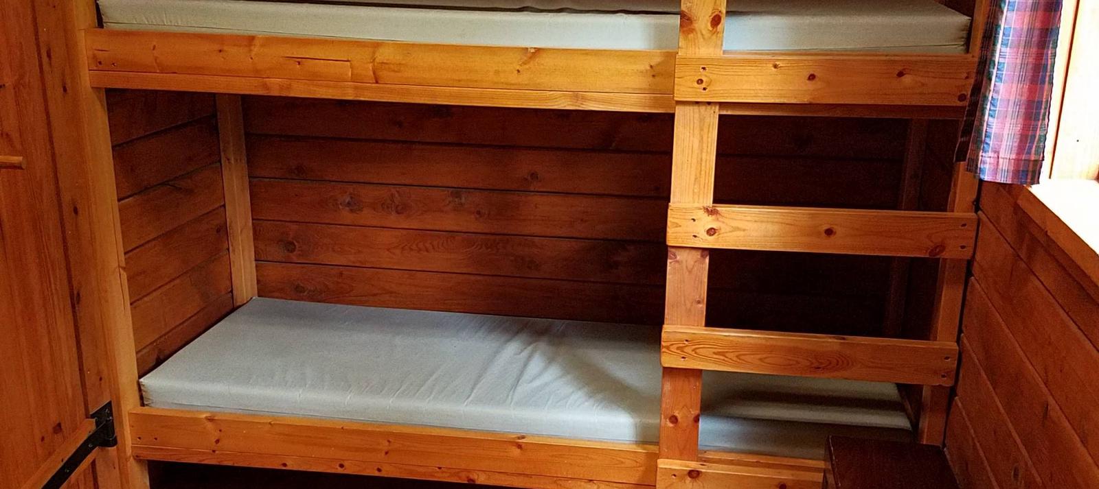 twin bunk in Osprey cabin