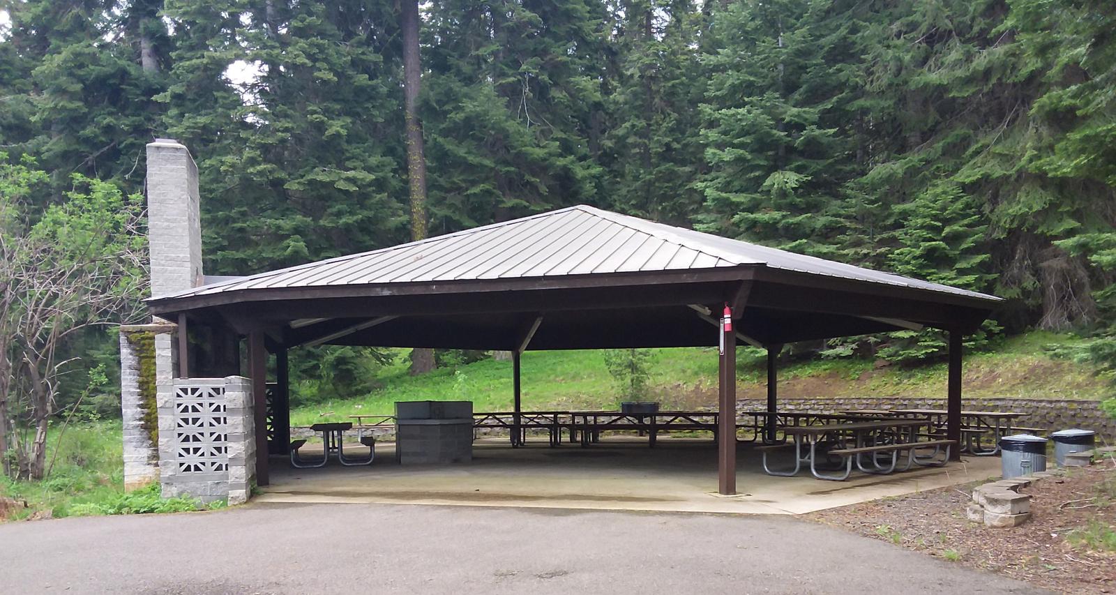 Reservable Mountain View Shelter