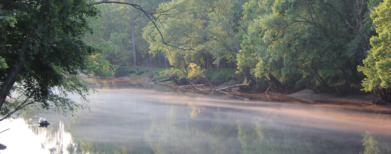Caney Fork River at Long Branch Campground