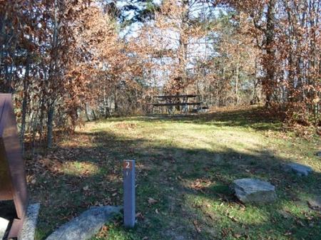 Balsam Mountain Campground Site 2