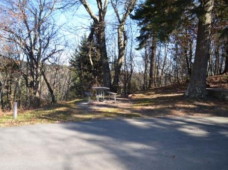 Balsam Mountain Campground Site 7