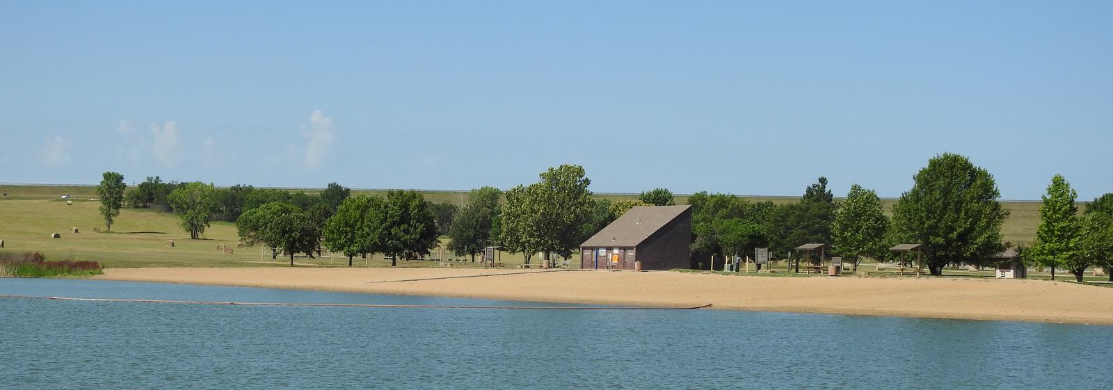 Outlet Park swimming beach