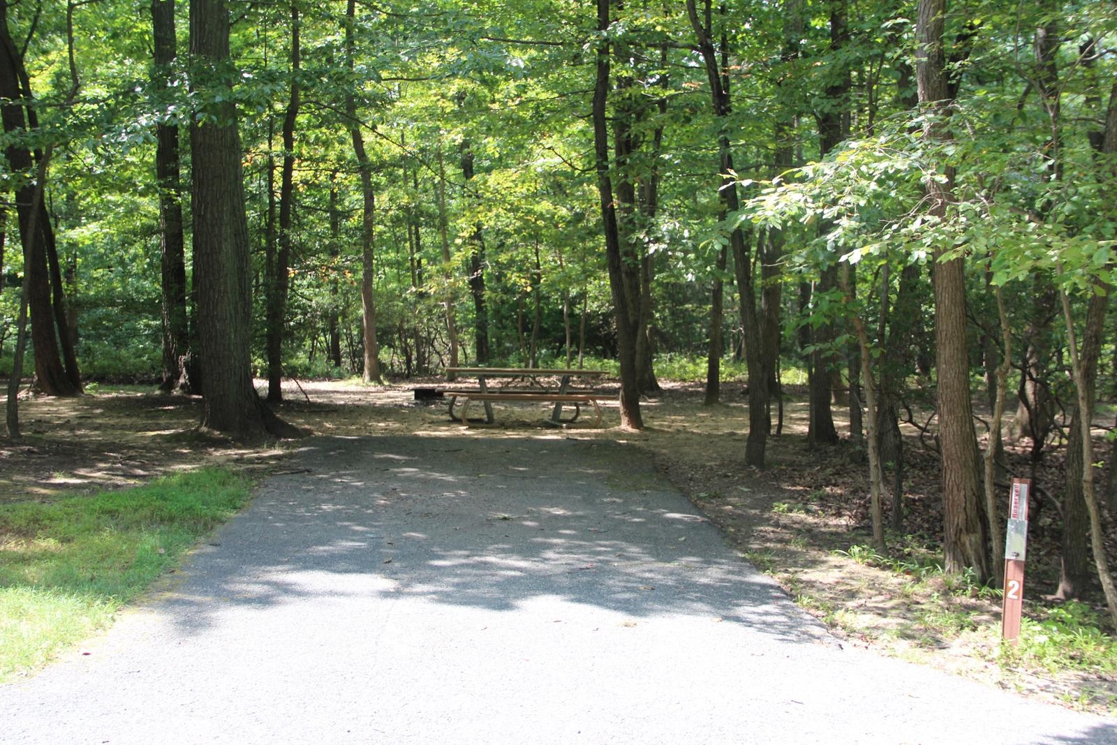 A02  A Loop of the Greenbelt Park Maryland campground
