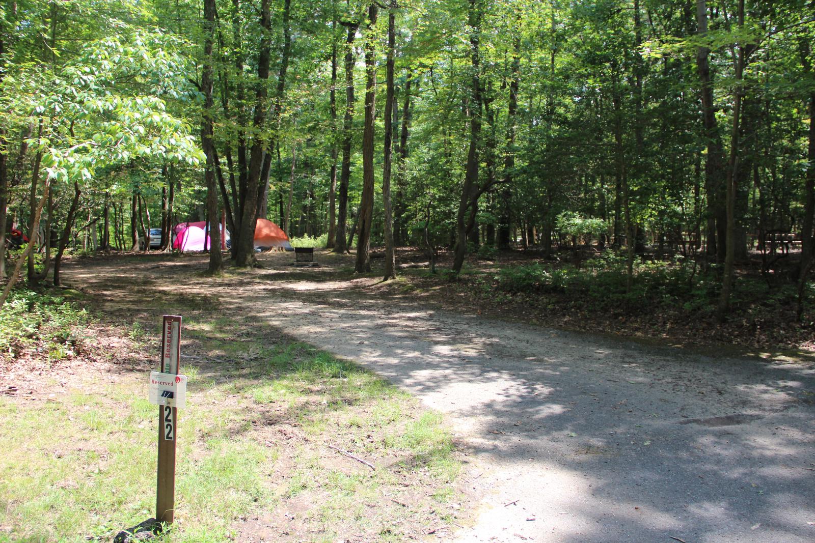 Greenbelt Campground Site 22
