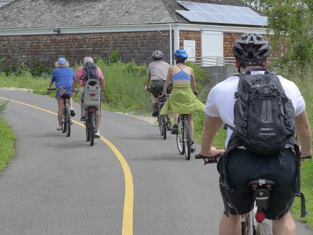 Bicyclists on Multi-Use Path