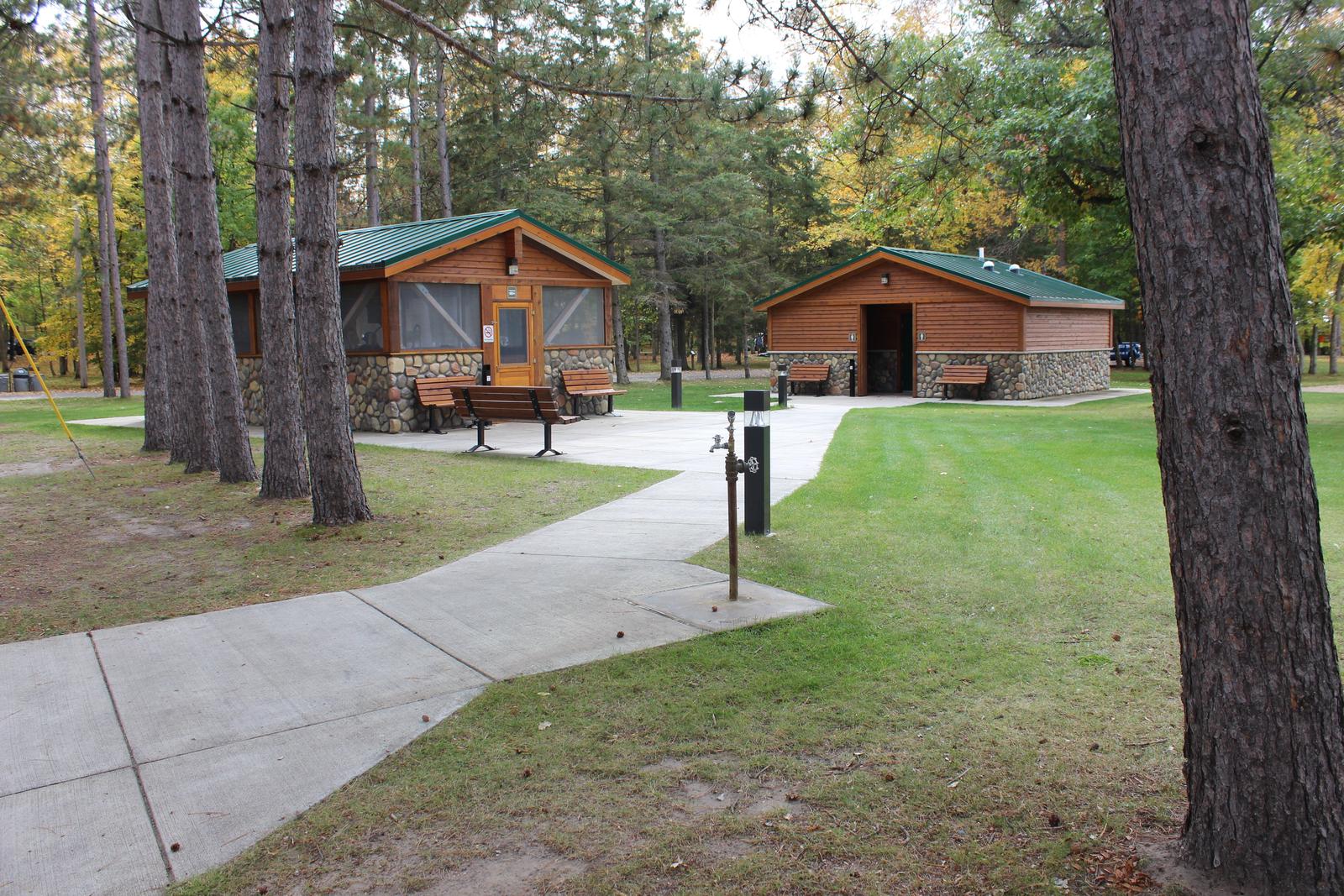 Leech Lake Fish Cleaning Station & RestroomsFish cleaning station and bathrooms