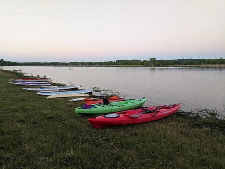 Kayaks at Plowman