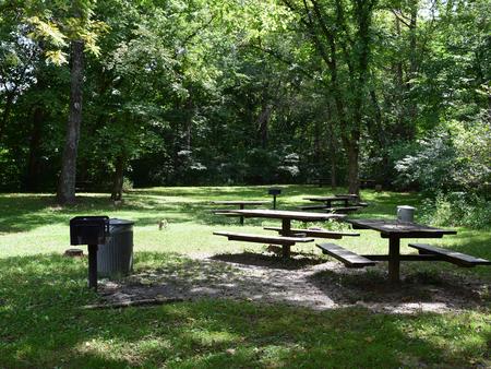 PICNIC TABLES AT LANE SPRING RECREATION AREA