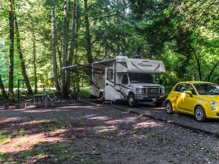 Davidson River Campground - Sycamore Loop, Site 002