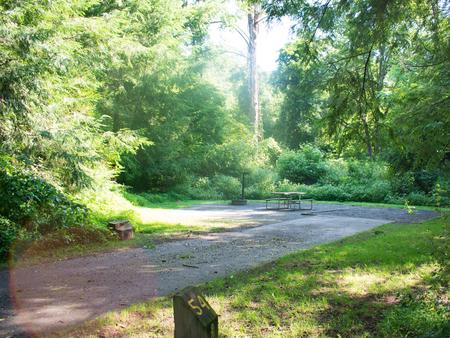 DAVIDSON RIVER Campground, Site 54. Appletree Loop, Located one site from bathhouse and water spigot 
.