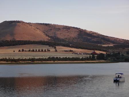 Haystack Reservoir in Oregon