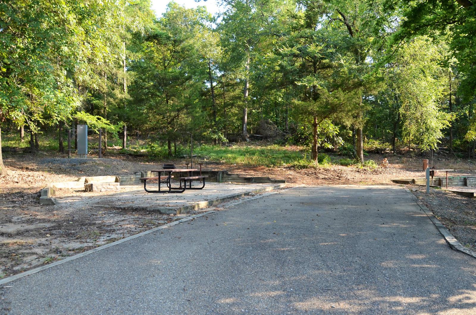 De Queen Lake Pine Ridge Park Campsite # 42Campsite #42