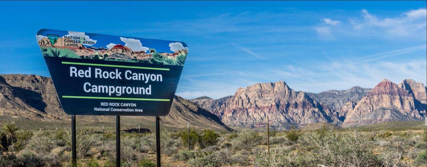 Red Rock Canyon Sign