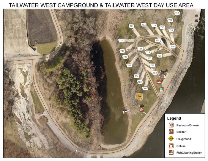 Tailwater West Day Use Area