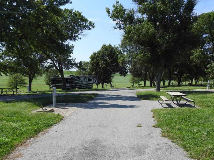 Site 62 in Outlet Park Campground 