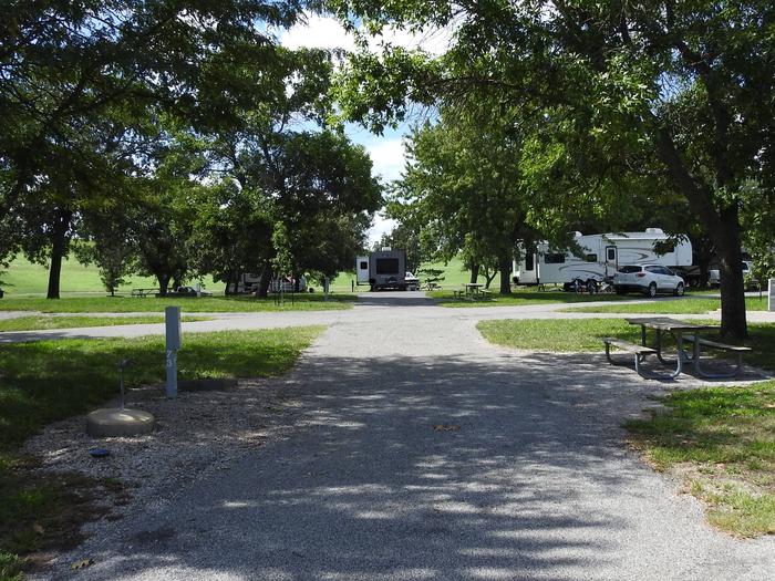 Site 73 in Outlet Park Campground  