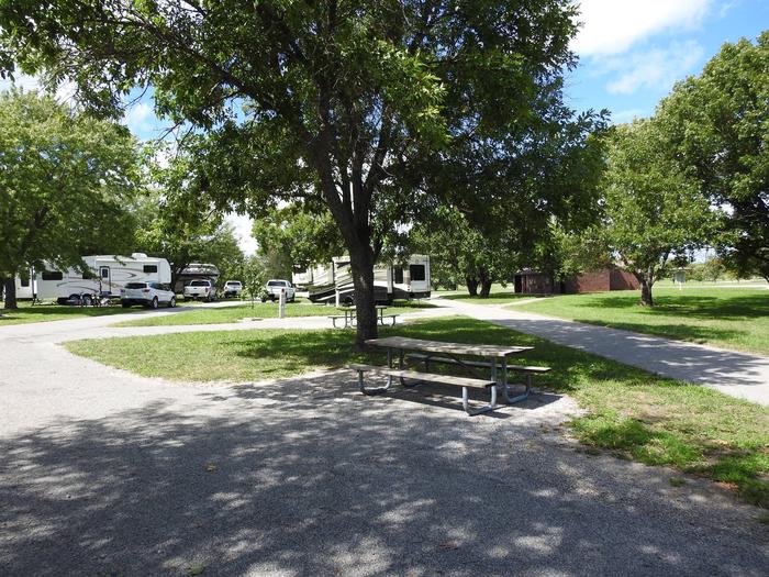Site 73 in Outlet Park Campground 