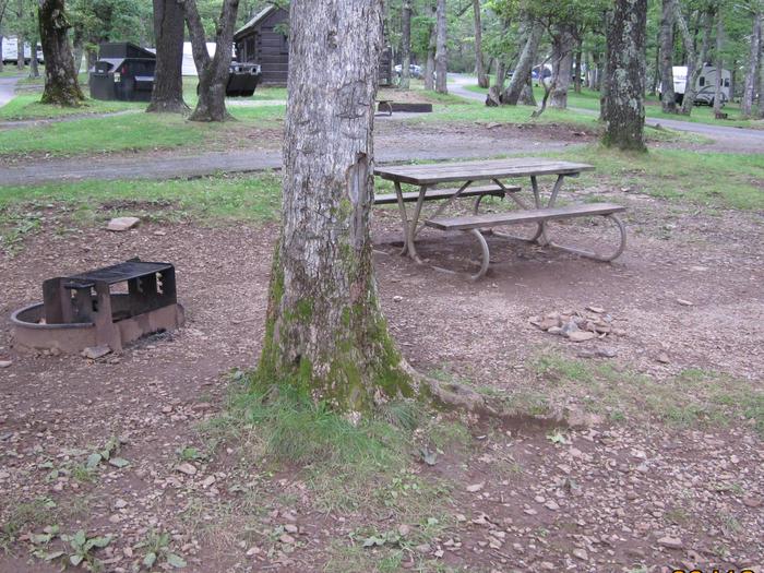 Reserve-able campsite E189