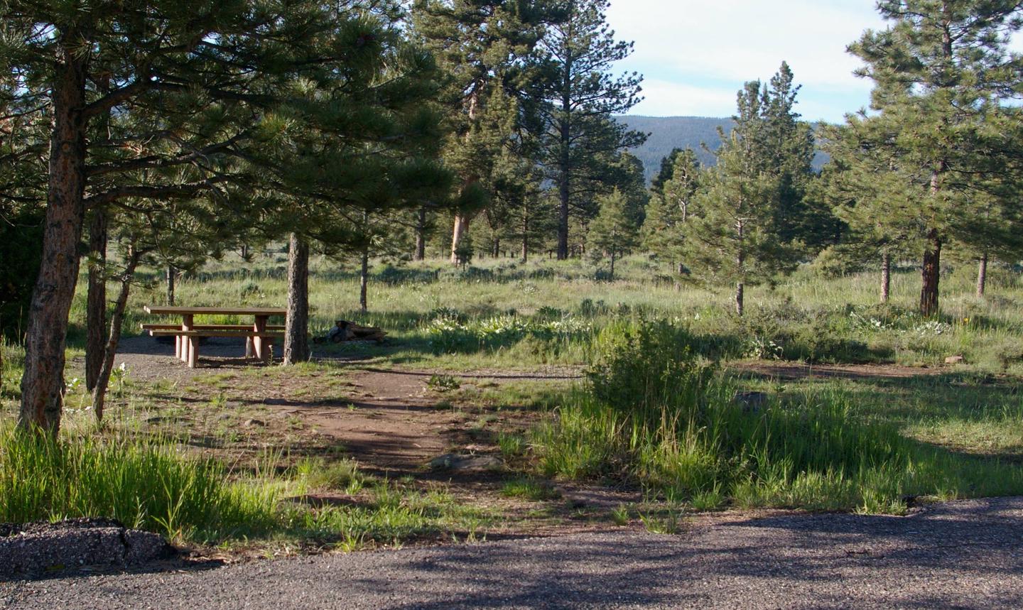 This campground is found in a wooded area. Most sites have picnic tables.Canyon Rim Campground