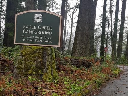 Eagle Creek Campground Entrance