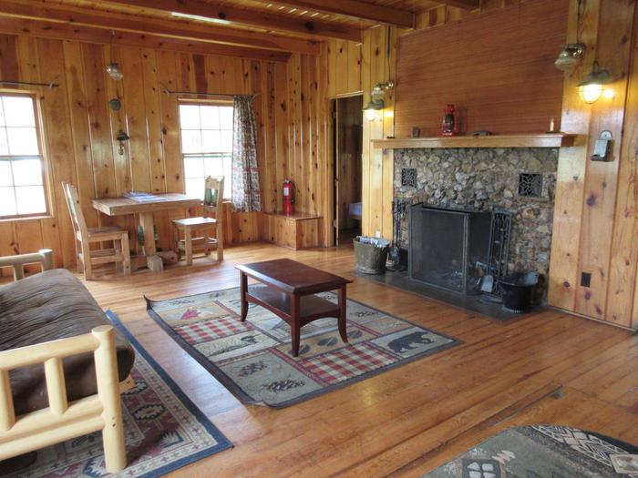Living room at Caldwell CabinCaldwell Cabin