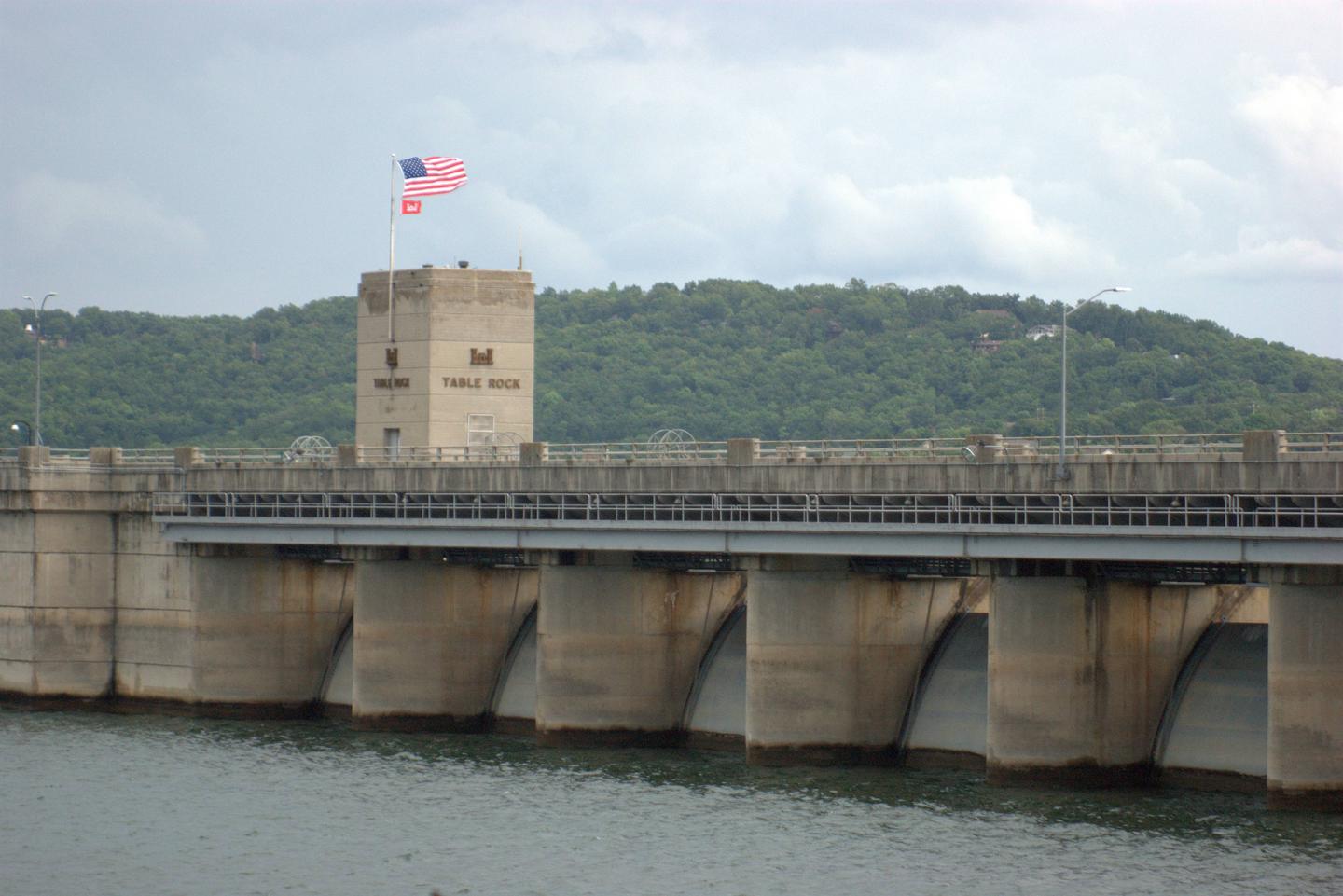Table Rock Dam and TowerTable Rock Dam