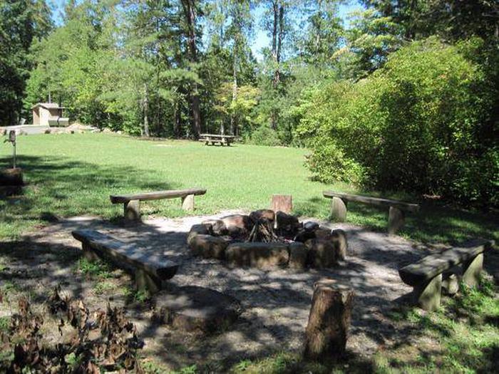 Fire Ring & Upper Camping Area