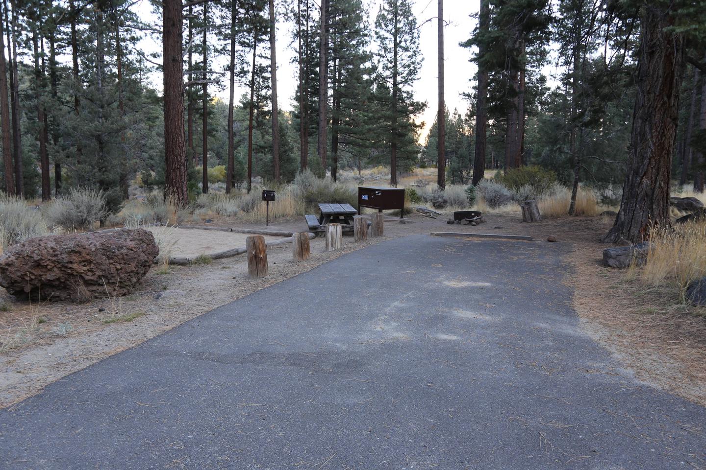 Indian Creek Campground Site #21