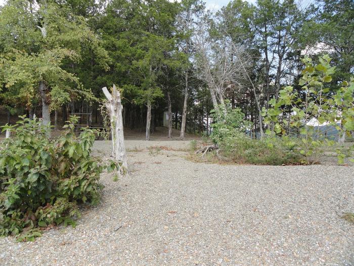 15 Sherman Hollow pre-disturbed gravel area for tents 15 Sherman Hollow