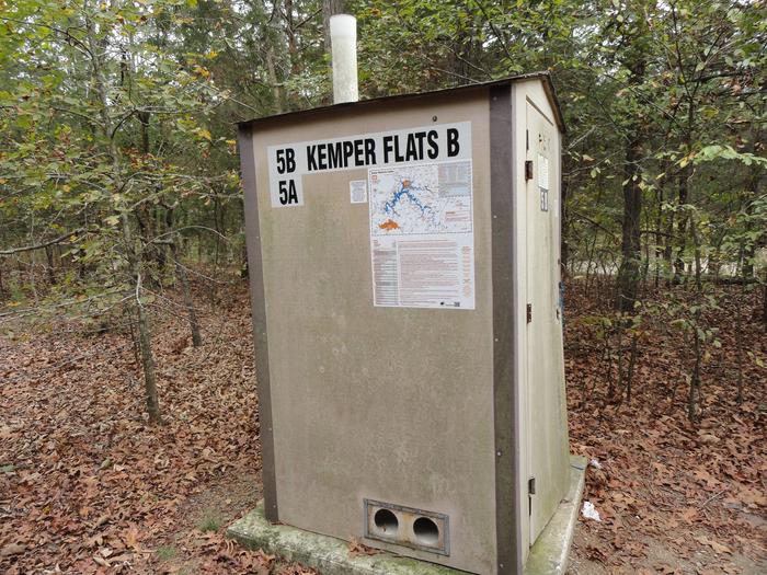 5A Kemper Flats A pit toilet shared with Kemper B5A Kemper Flats A