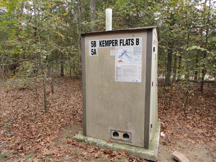 5B Kemper Flats B pit toilet  shared with Kemper A