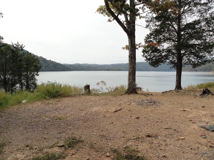 3B Sewell Bend B undeveloped tent area with lake view3B Sewell Bend B
