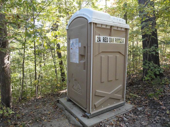 2A Red Oak Ridge A pit toilet2A Red Oak Ridge A