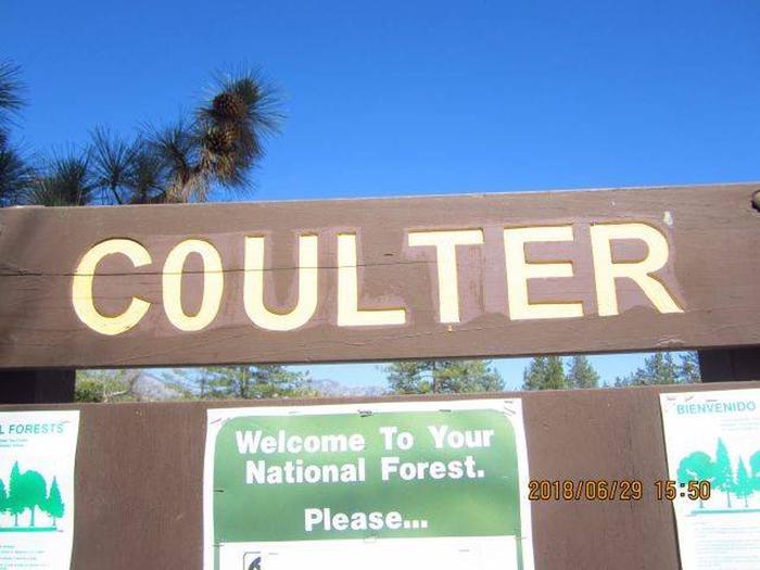 Coulter Group Campground.