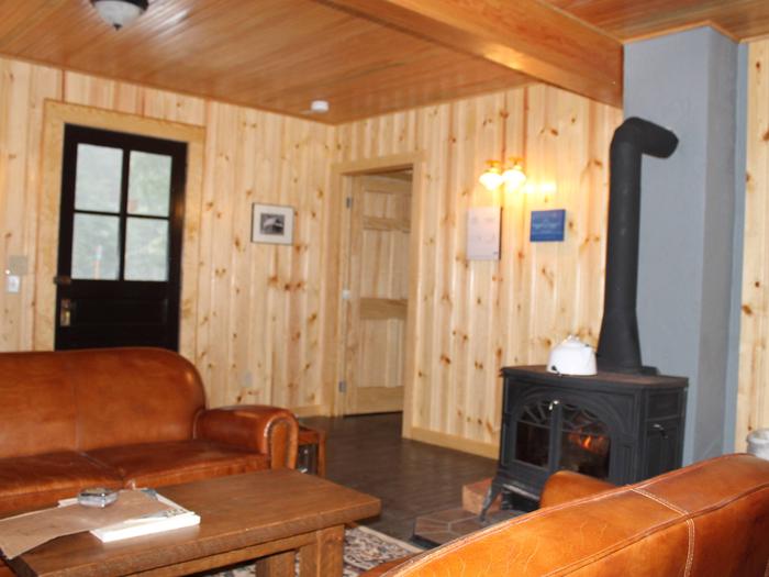 Living AreaLiving room of Peterson Cabin