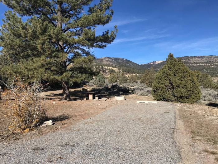 Joes Valley Campground Site 22