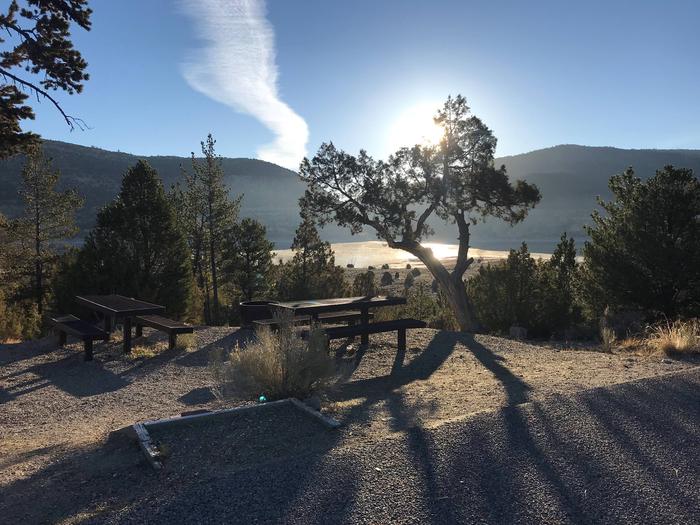 Joes Valley Reservoir Campground Site 29