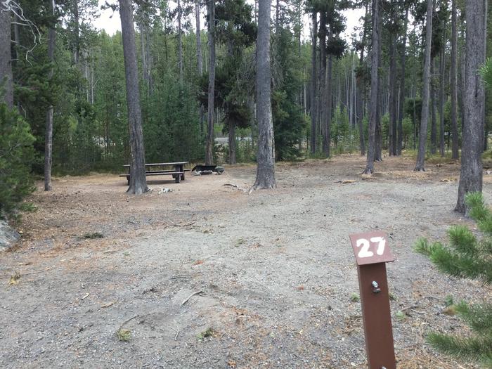 Site 27East Lake Campground