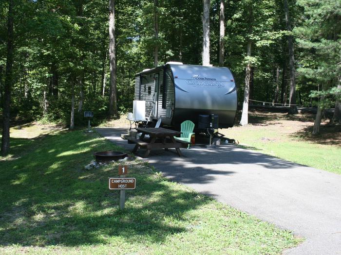 Site #1 - Campground Host Site