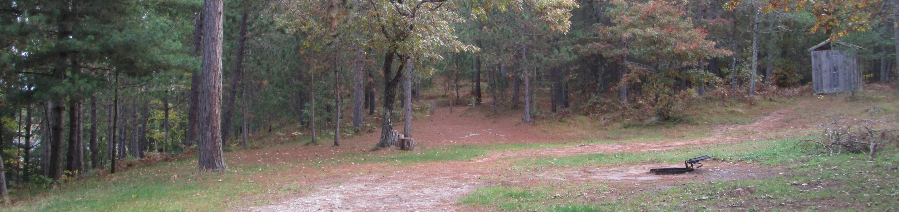 Jackpine Lake Dispersed Campsite, Hiawatha National Forest ...