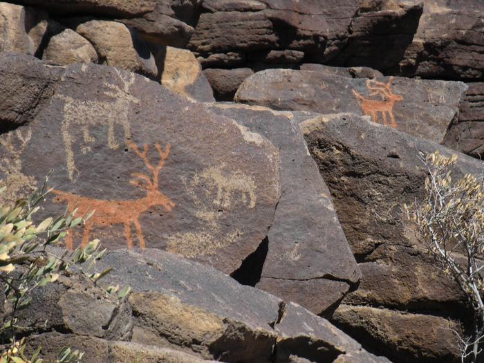 Pictographs, Agua Fria National Monument