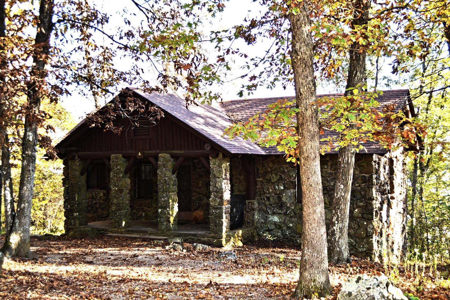 WHITE ROCK MOUNTAIN RECREATION AREA CABIN ACabin A features incredible stone work, two bedrooms, full amenities, and spectacular views!