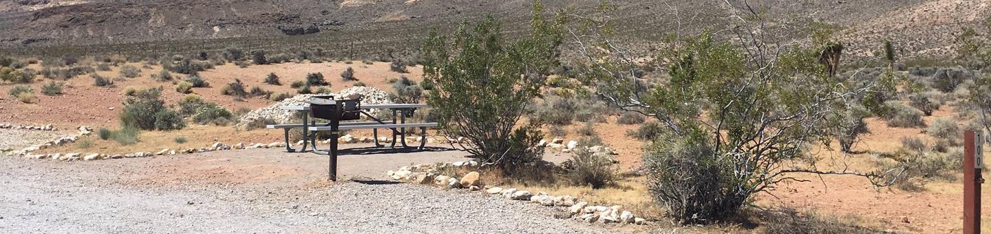 Red Rock Canyon Campground RV Site