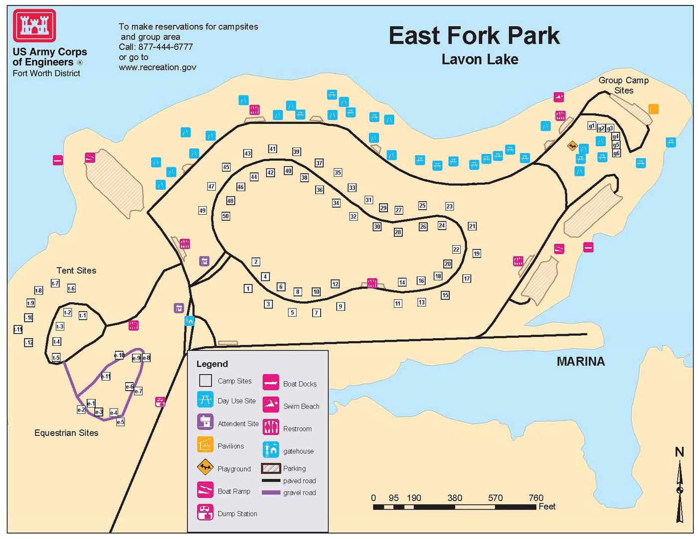 Campground  East Fork (Tx), Lavon Lake - Recreation.gov