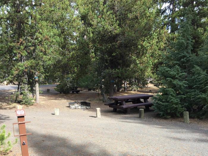Site 69Paulina Lake Campground