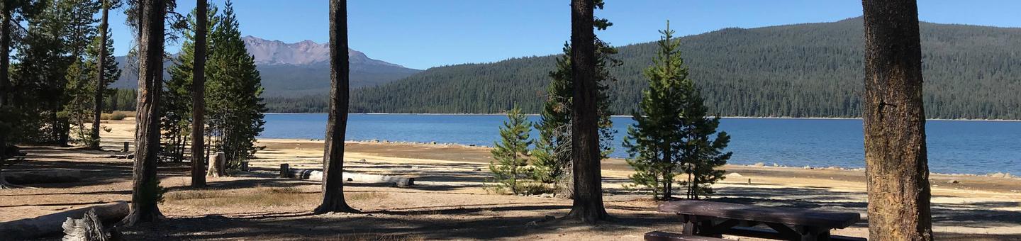 Crescent Lake from Contorta Flat Campground