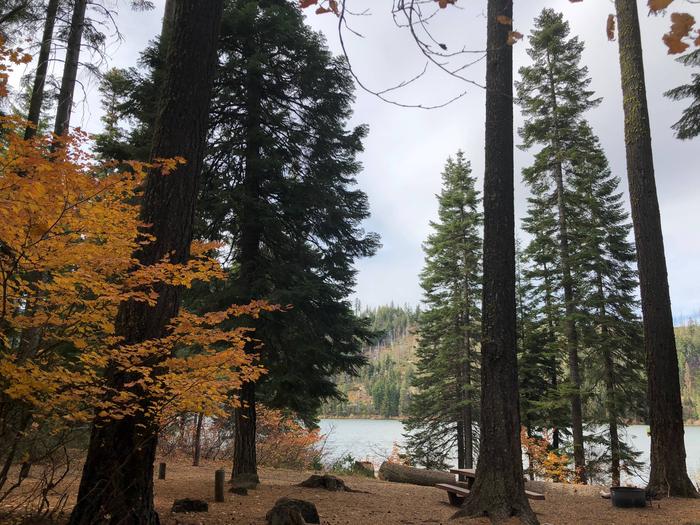 Link Creek Campground in Fall