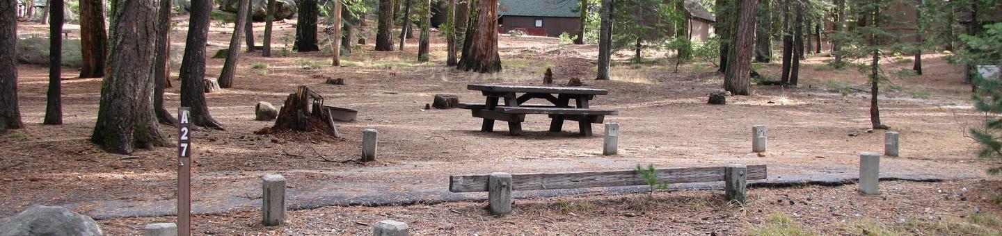 Pinecrest Campground Site A27