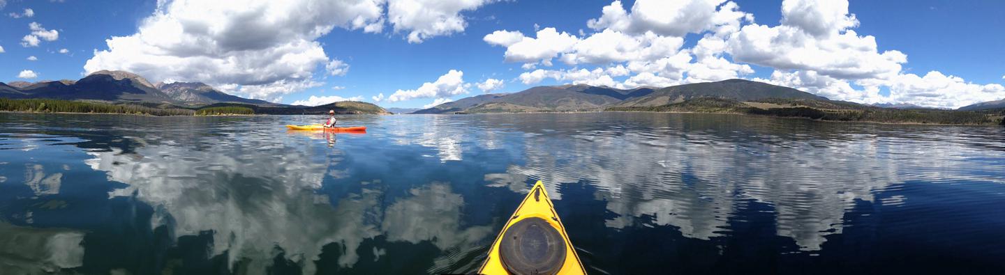 Excellent Kayaking on Dillon Reservoir