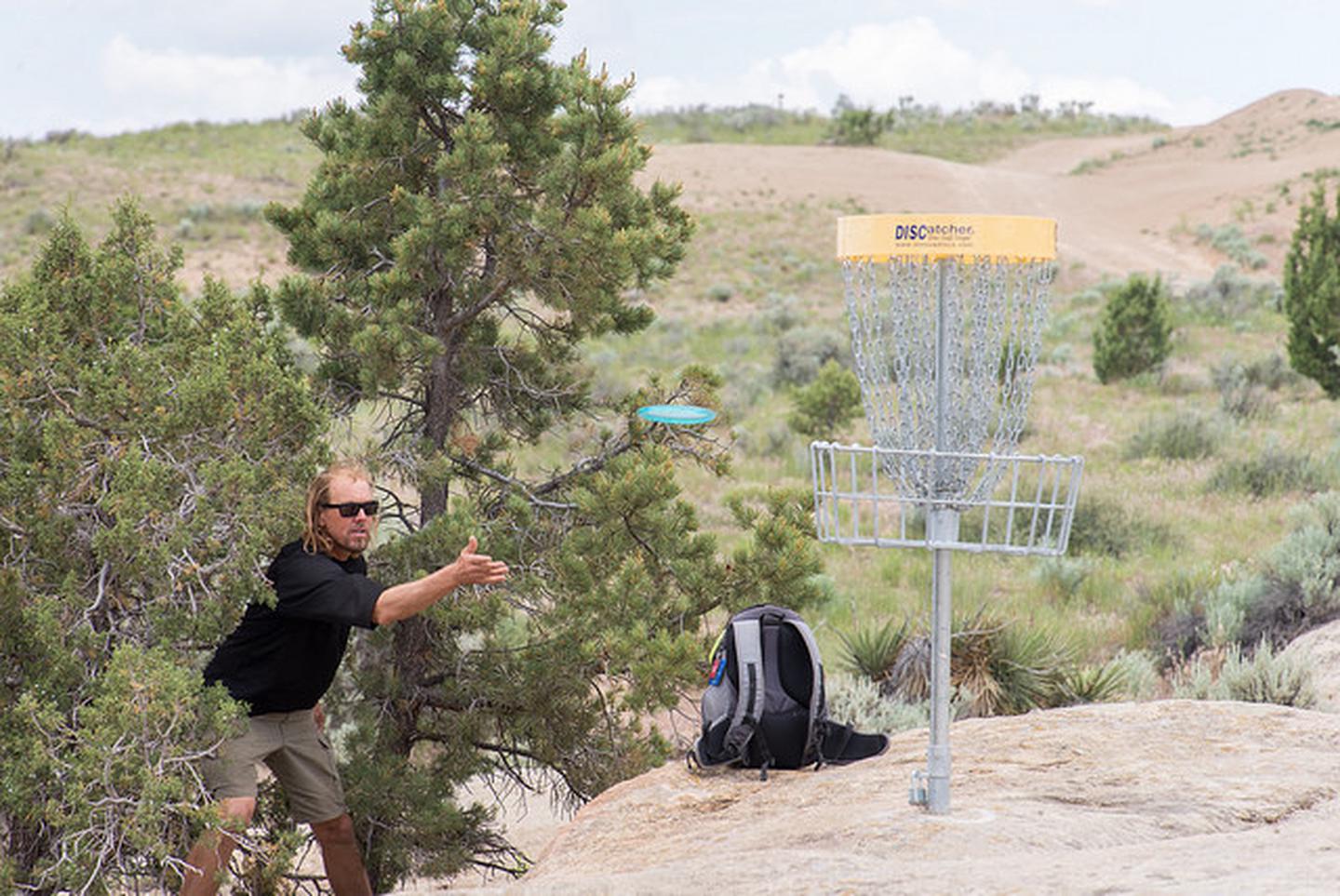 Three Peaks Disc Golf CourseThree Peaks Recreation Area provides a challenging disc golf course.